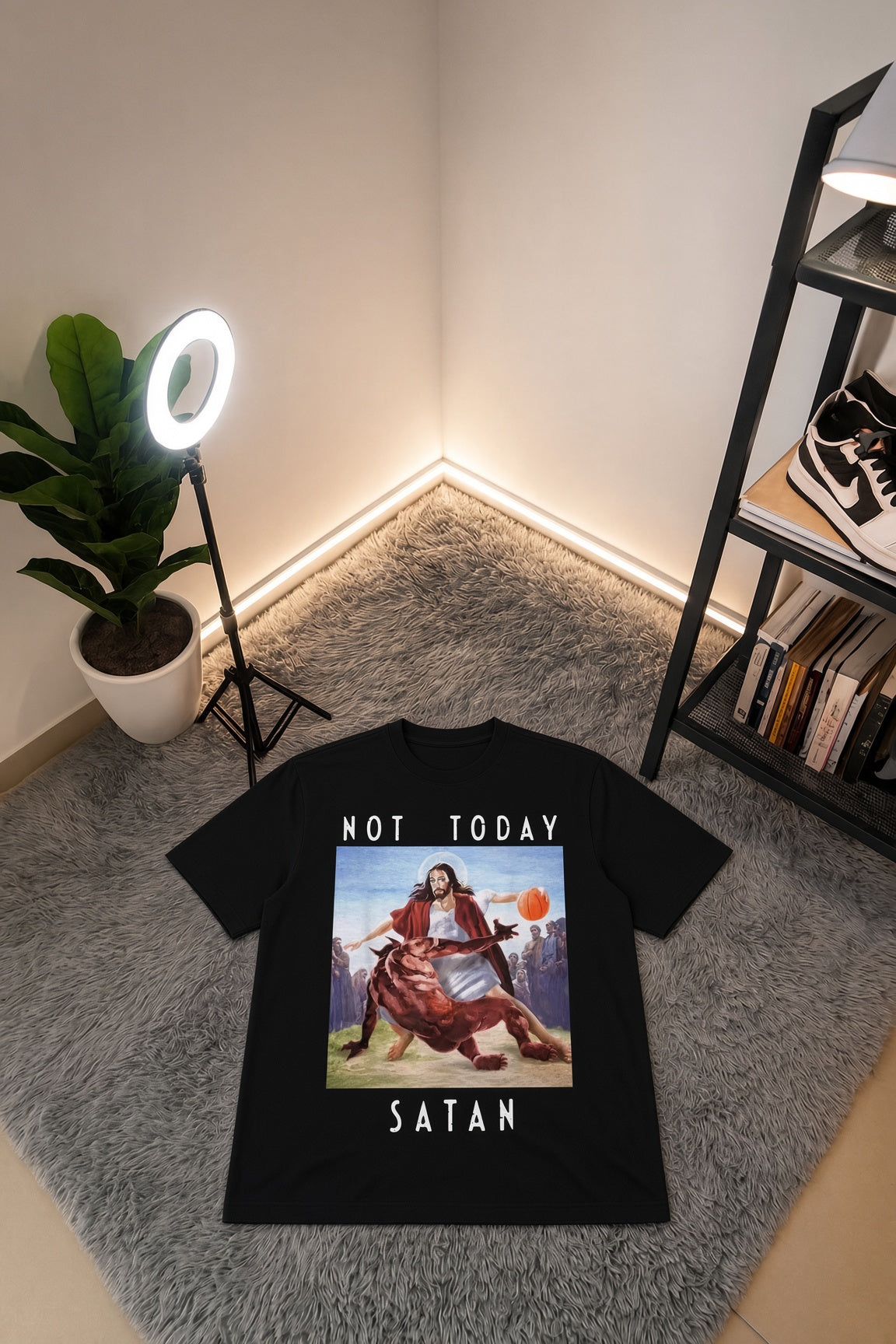 KOSZULKA-NOT TODAY SATAN